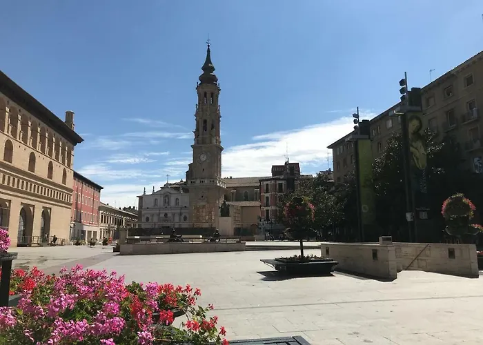 Az El Balcon A La Basilica III - En Plena Plaza Del Pilar!